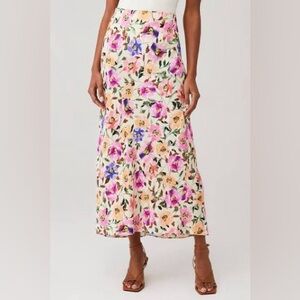 Favorite Daughter Favorite Skirt Gwen Prosecco Floral Maxi Size Small